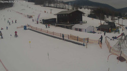 Lyžařská škola a dětské hřiště