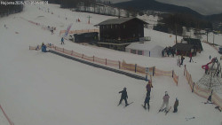 Lyžařská škola a dětské hřiště