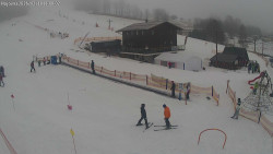 Lyžařská škola a dětské hřiště