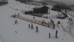 Lyžařská škola a dětské hřiště