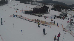 Lyžařská škola a dětské hřiště