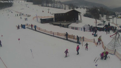 Lyžařská škola a dětské hřiště