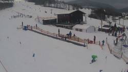 Lyžařská škola a dětské hřiště