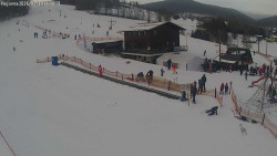 Lyžařská škola a dětské hřiště