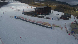 Lyžařská škola a dětské hřiště