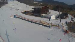 Lyžařská škola a dětské hřiště