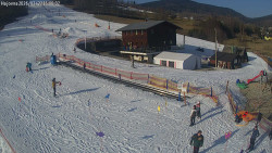 Lyžařská škola a dětské hřiště