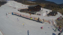 Lyžařská škola a dětské hřiště