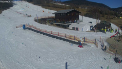 Lyžařská škola a dětské hřiště