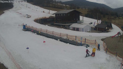 Lyžařská škola a dětské hřiště