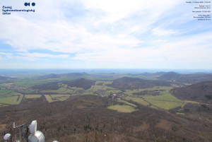 Milešovka - Milešov - 5.4.2026 v 12:45 Milešovka - Milešov - 5.4.2026 v 12:45