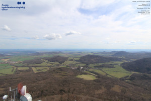 Milešovka - Milešov - 5.4.2026 v 15:45 Milešovka - Milešov - 5.4.2026 v 15:45