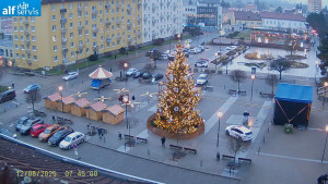 Město Blansko - Náměstí Republiky - 8.12.2025 v 07:45