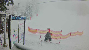 Ski areál Mezihoří Chomutov - Velká sjezdovka - 31.1.2026 v 07:46 Ski areál Mezihoří Chomutov - Velká sjezdovka - 31.1.2026 v 07:46