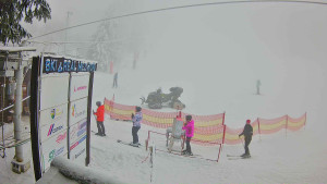 Ski areál Mezihoří Chomutov - Velká sjezdovka - 31.1.2026 v 09:16 Ski areál Mezihoří Chomutov - Velká sjezdovka - 31.1.2026 v 09:16