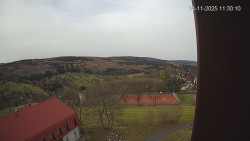 Panorama západ