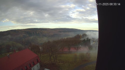 Panorama západ
