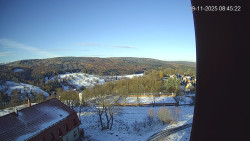 Panorama západ