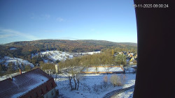 Panorama západ