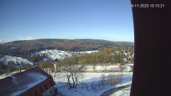 Panorama západ