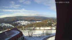 Panorama západ