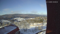Panorama západ