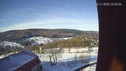 Panorama západ