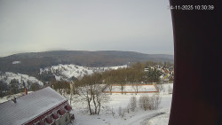 Panorama západ