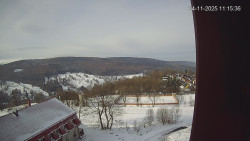 Panorama západ