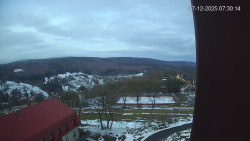 Panorama západ