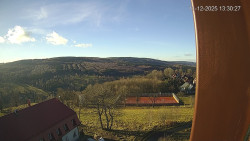 Panorama západ