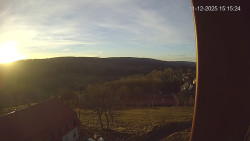 Panorama západ
