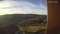 Panorama západ