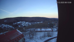 Panorama západ