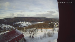 Panorama západ