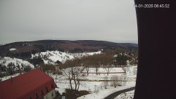 Panorama západ
