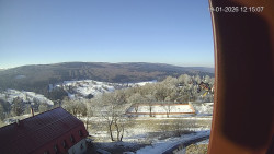 Panorama západ