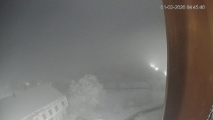 Město Hora Svaté Kateřiny - Panorama západ - 1.2.2026 v 04:45