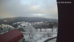 Panorama západ