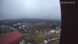 Panorama západ