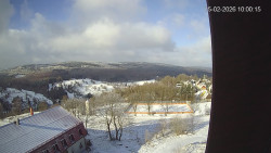 Panorama západ