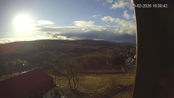Panorama západ