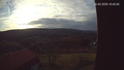 Panorama západ