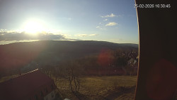 Panorama západ