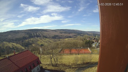 Panorama západ