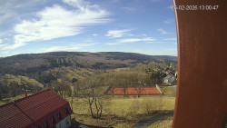 Panorama západ