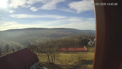 Panorama západ