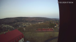 Panorama západ