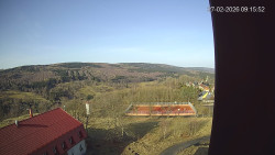 Panorama západ