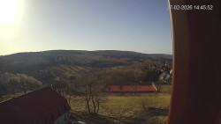 Panorama západ